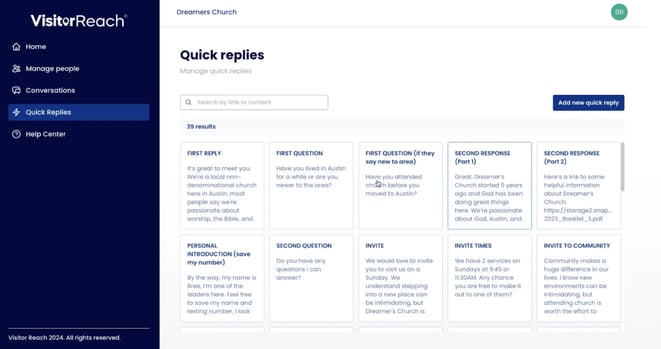QuickReplies