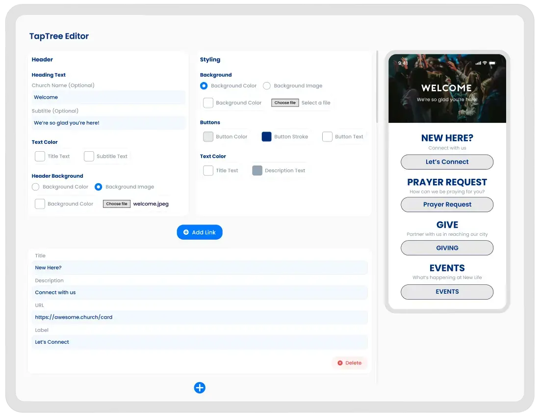 Taptree VisitorTap Taptree VisitorTap